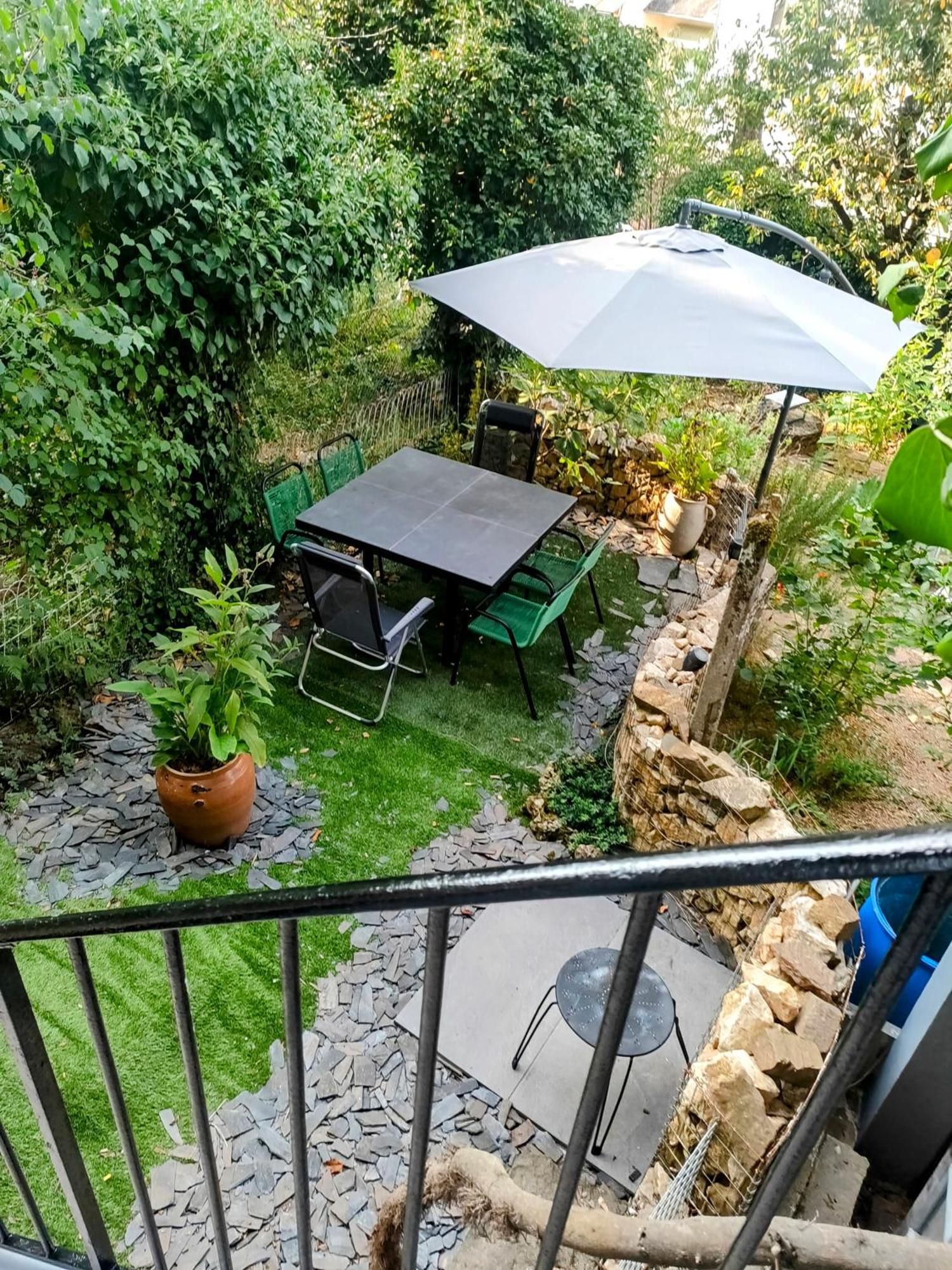 2Ch 4Pers Matelas M De Forme Kitchenette Sdb Wc Au Calme Cote Jardin تول المظهر الخارجي الصورة